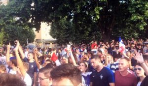 Coupe du monde: la folie en centre-ville de Bourgoin-Jallieu après la victoire