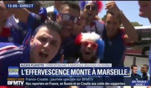 France-Croatie: l’effervescence monte à Marseille