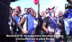 Mondial-2018: les supporteurs s’échauffent sur la place Rouge