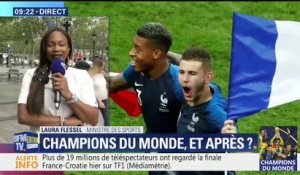 Les Bleus champions du monde: "Ils ont montré une intelligence collective, la victoire n'a été que plus belle", estime Laura Flessel