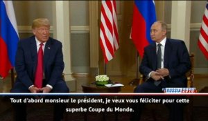 CdM 2018 - Trump félicite Poutine pour "ce superbe Mondial"