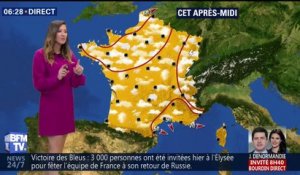 Le soleil est au rendez-vous partout en France ce mardi, malgré quelques éclairs dans l'est du pays