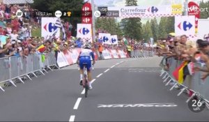 Tour de France 2018 : Rudy Molard passe en tête du Col de la Croix Fry !