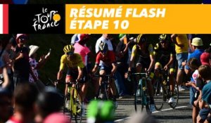 Résumé Flash - Étape 10 - Tour de France 2018