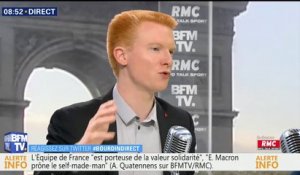 "Ce que fait Emmanuel Macron n'est pas efficace ni pragmatique", estime Adrien Quatennens