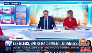 L'édito de Christophe Barbier: Les Bleus, entre racisme et louanges