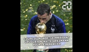 Coupe du monde 2018: Le président uruguayen invite Griezmann pour le remercier