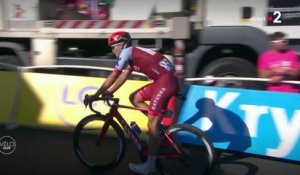 Tour de France 2018 : L'image du jour, Rick Zabel sauvé pour quelques secondes !