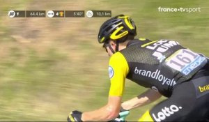 Tour de France 2018 : Le coup de force de Steven Kruijswijk virtuel maillot jaune !