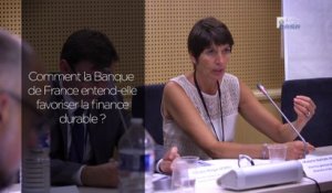 Questions à Nathalie AUFAUVRE (Banque de France) - Finance durable - cese