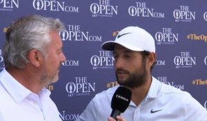 Golf - The Open - La réaction d'Alexander Lévy après son premier tour