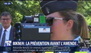 80km/h: les gendarmes choisissent la prévention avant l'amende