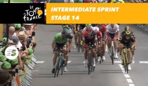 Sprint intermediaire / Intermediate sprint - Étape 14 / Stage 14 - Tour de France 2018