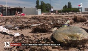 Marseille : plages fermées pour cause de pollution