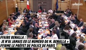 Affaire Benalla : « Je n’ai jamais eu le numéro de M. Benalla », affirme le préfet de police de Paris