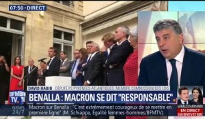 Macron devant les députés LaRem: "Il y a une confusion des genres", dénonce le député PS David Habib