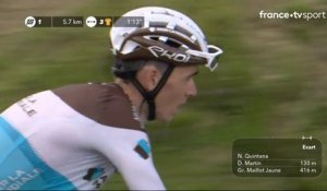 Tour de France 2018 : Romain Bardet craque et se fait lâcher par le groupe maillot jaune