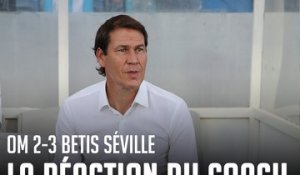 OM - Betis Séville (2-3) I La réaction du coach