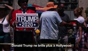 L'étoile de Donald Trump à Hollywood vandalisée