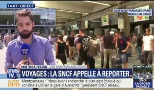 Montparnasse à l'arrêt: une reprise partielle du trafic avec "5 TGV par heure" espérée dans la journée