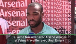 Arsenal - Lacazette: "Wenger et Emery sont totalement différents"