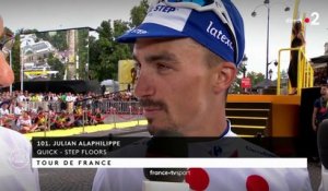 Tour de France 2018 : Julian Alaphilippe "Si j'ai fait plaisir aux gens c'est du bonheur"