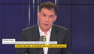 Affaire Benalla : "Nous ne voulons pas joindre nos voix" à la motion des Républicains, explique Olivier Faure, Premier secrétaire du PS