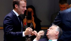 Européennes : le duel Macron-Orban se dessine