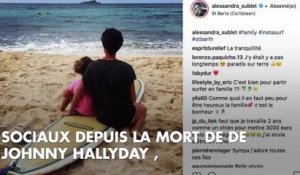 PHOTOS. Alessandra Sublet s'offre du bon temps à Saint-Barth avec Laeticia Hallyday