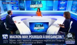 Macron et May parlent du Brexit à Brégançon