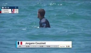 Adrénaline - Surf : La vague notée 9,00 points de Jorgann Couzinet vs. Griffin Colapinto (Vans US Open of Surfing)