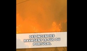 Des incendies ravagent le sud du Portugal
