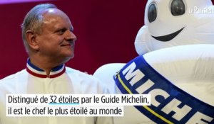 Le chef étoilé Joël Robuchon est mort