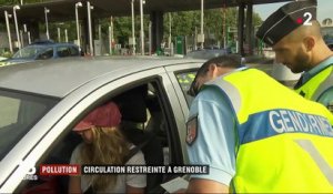 Pollution : circulation restreinte à Grenoble