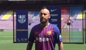 Transferts - Vidal présenté au Camp Nou