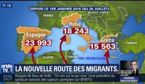 L'Espagne, la nouvelle porte d'entrée des migrants en Europe