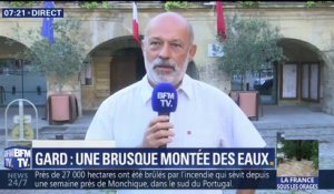 Dans le Gard, le maire de Bagnols-sur-Cèze évoque "400 campeurs évacués" à cause des orages