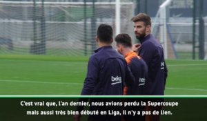 Barcelone - Valverde : "Pas de lien entre gagner la Supercoupe et bien débuter la Liga"