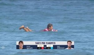 Adrénaline - Surf : Tahiti Pro Teahupo'o, Men's Championship Tour - Round 2 heat 9