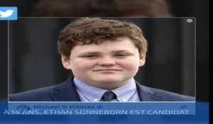 Etats-Unis: À 14 ans, Ethan Sonneborn veut devenir gouverneur du Vermont