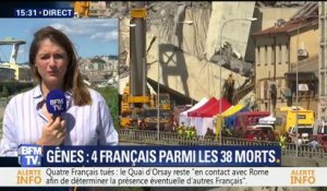 Gênes: une quatrième victime française découverte dans les décombres