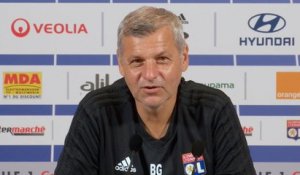 OL - Genesio : "J'aurais préféré que le mercato s'arrête avant la 1ère journée"