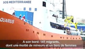 L'Aquarius accoste à Malte, fin de plusieurs jours d'errance