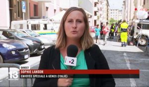 Viaduc de Gênes : les habitants veulent faire entendre leur colère