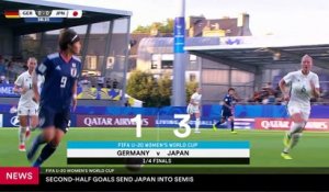 Le Japon surprend l'Allemagne