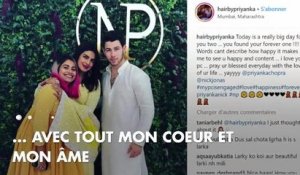 PHOTOS. Priyanka Chopra et Nick Jonas officialisent leurs fiançailles lors d'une cérémonie en Inde