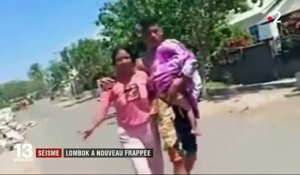 Scènes de panique après le nouveau séisme qui a frappé Lombok