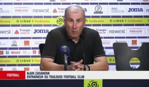 Ligue 1 - Casanova (Toulouse) : "Je suis très heureux ce soir"