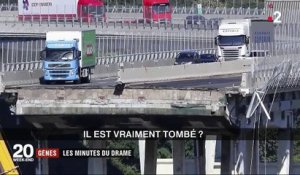 Viaduc de Gênes : les minutes du drame