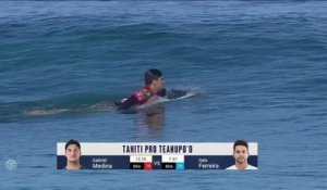 Adrénaline - Surf : Tahiti Pro Teahupo'o, Men's Championship Tour - Quarterfinal heat 3